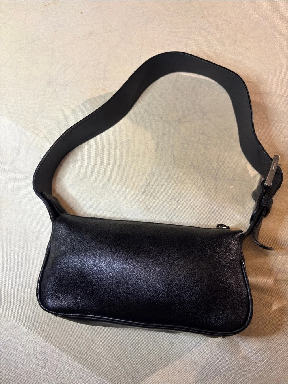 Furla Black Leather Shoulder Bag - Picture 11 of 17